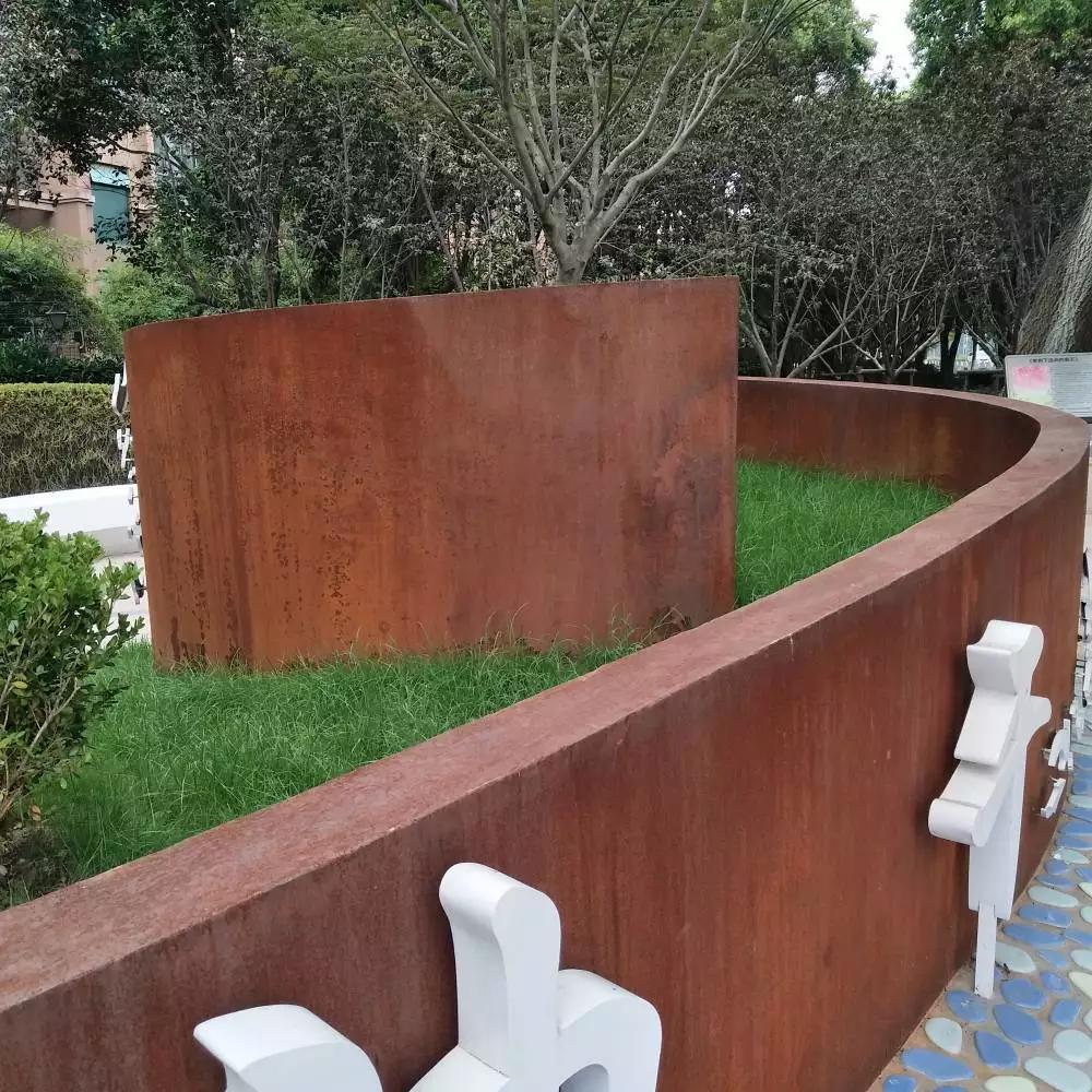 龙城耐候钢板花园围边