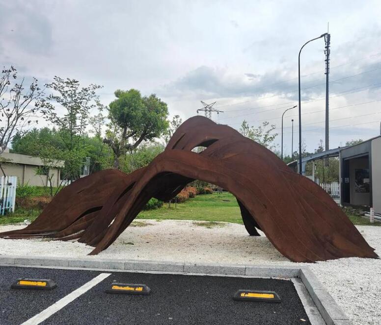 龙城耐候钢板造型